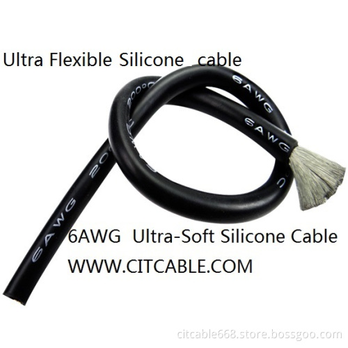 6AWG Ultra-Soft Silicone Wire Cable